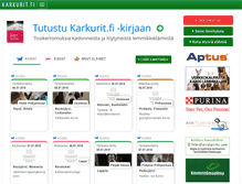 Tablet Screenshot of karkurit.fi